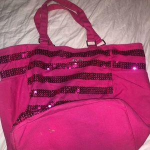 Victoria’s Secret Pink Sparkly bag